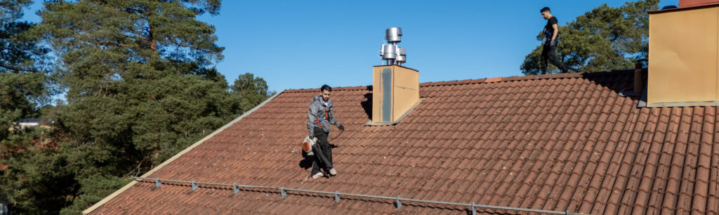 Tvätta taket i Västerås